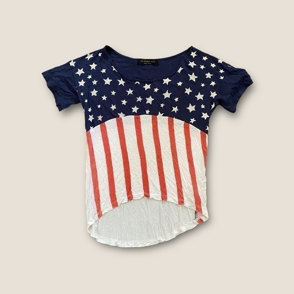 The Classic Patriotic American Flag Tee Short Sleeve Small - Picture 3 of 6